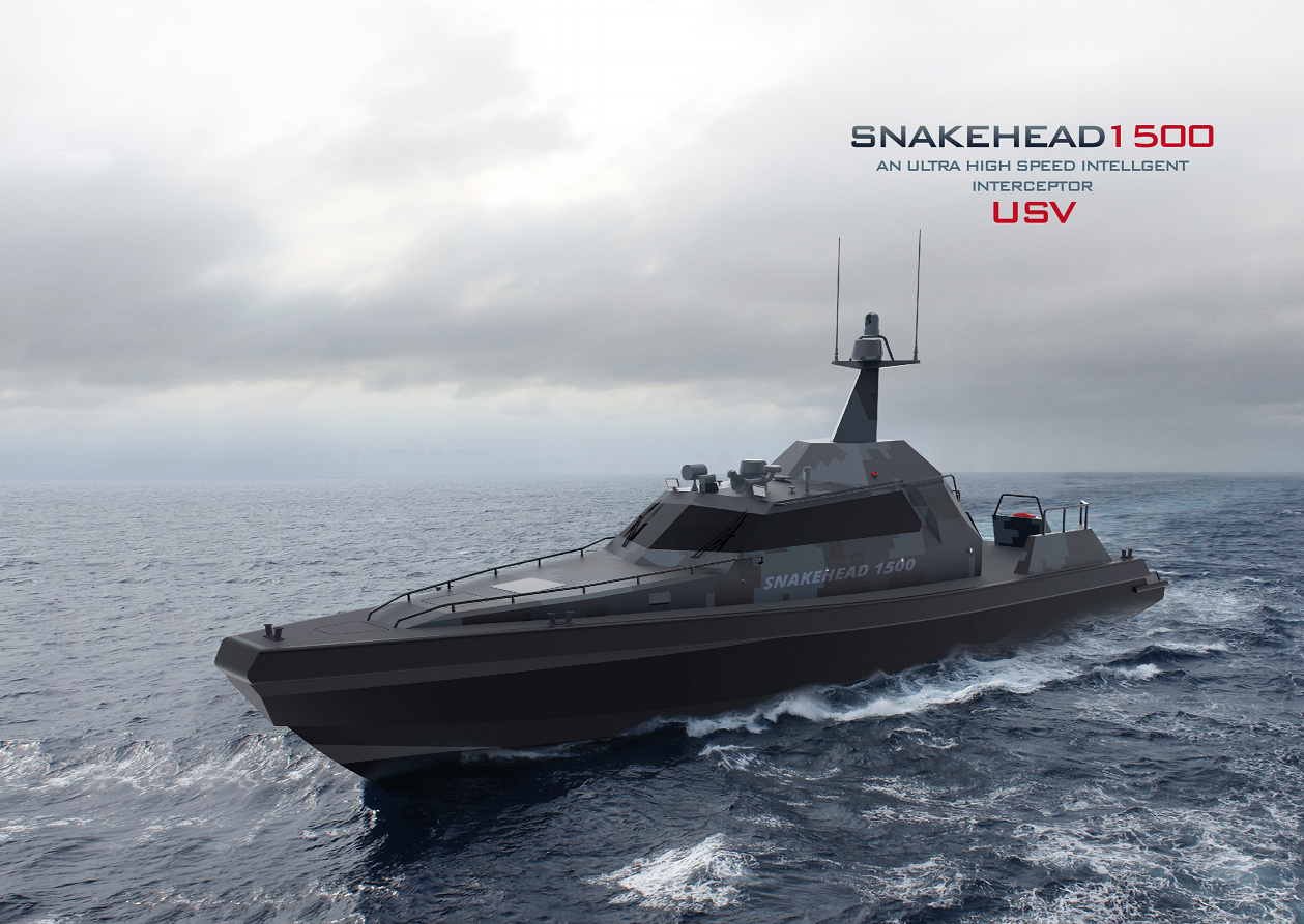 SnakeHead 1500 patrol vessel for maritime security UAE